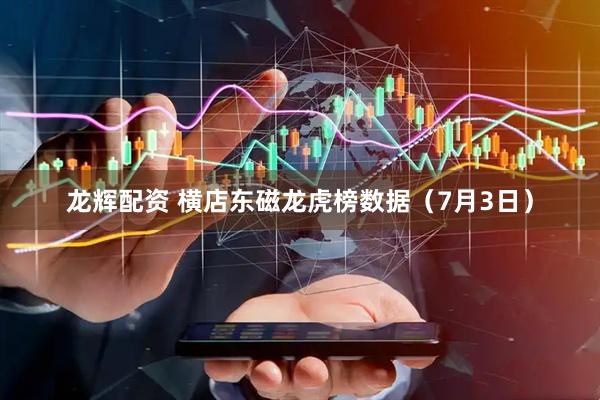 龙辉配资 横店东磁龙虎榜数据（7月3日）